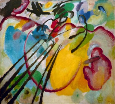 Improvisation 26 (Rowing) by Wassily Kandinsky
